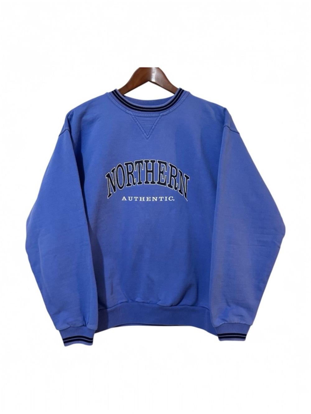 Vintage Northern Authentic Experience Graphic Logo Crewneck Sweater Unisex